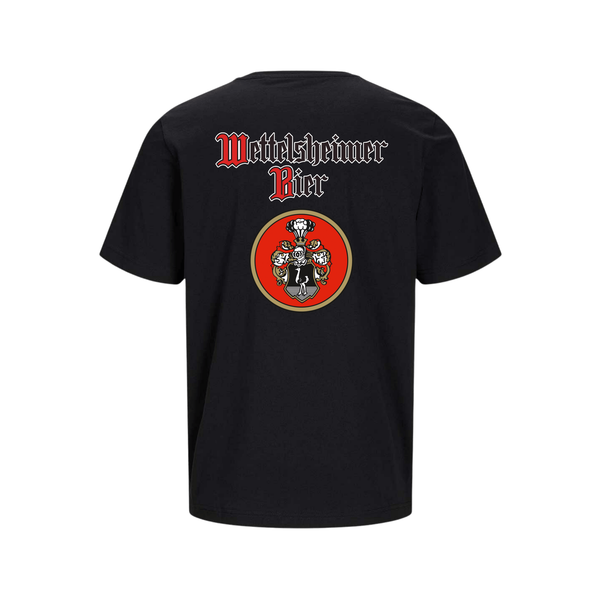 Wettelsheimer Bier – T-Shirt mit Logo Schwarz