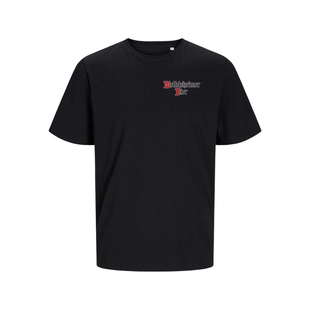 Wettelsheimer Bier – T-Shirt mit Logo Schwarz