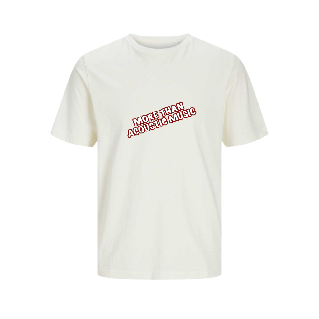 T Shirt Holm Beige - MORE THAN ACOUSTIC MUSIC (Herren)