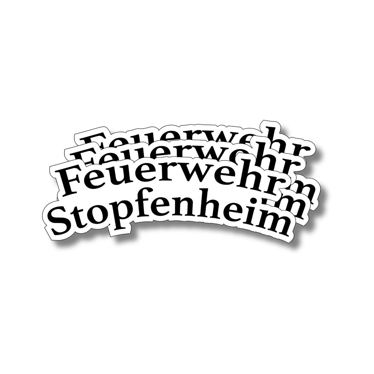 FFW Stopfenheim – Sticker Schriftzug