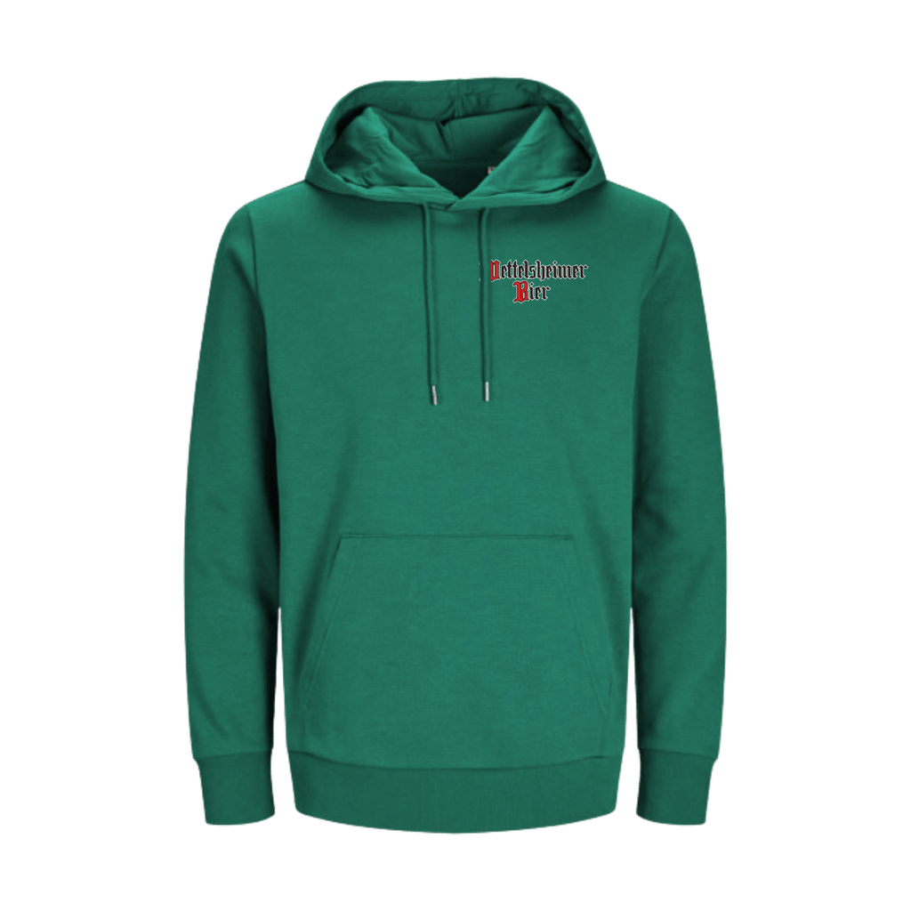 Wettelsheimer Bier – Hoodie mit Logo Grün