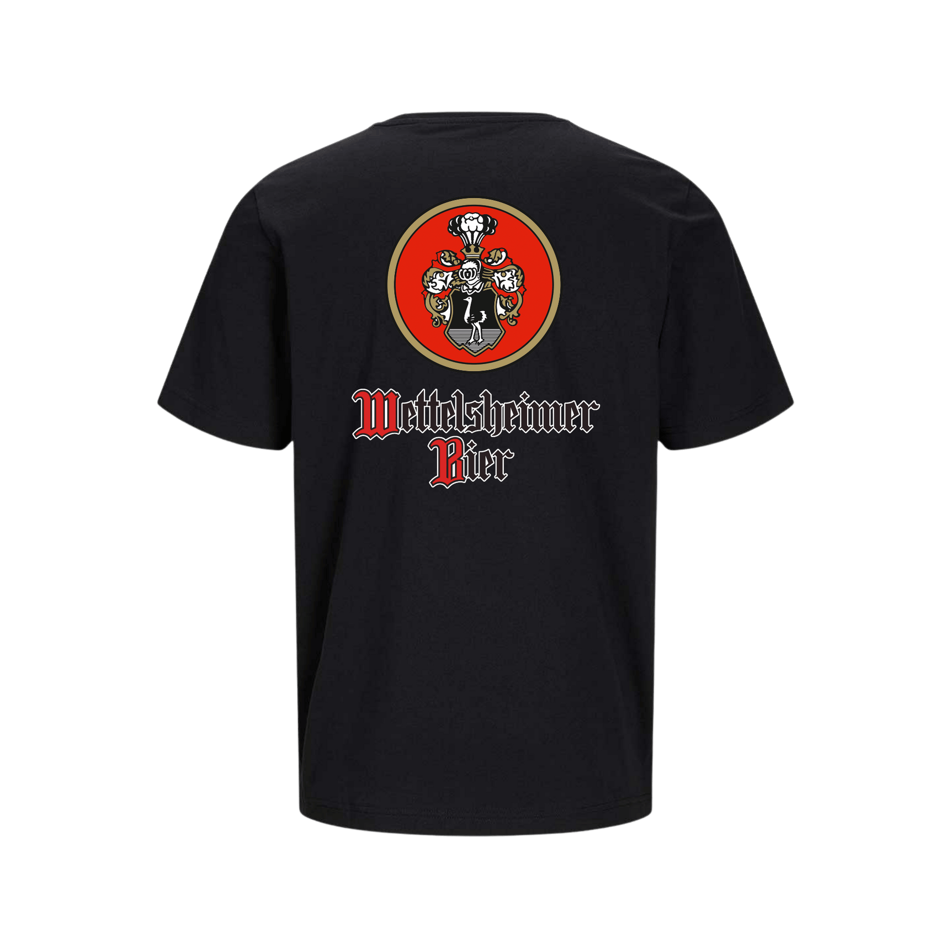 Wettelsheimer Bier – T-Shirt mit Logo Schwarz
