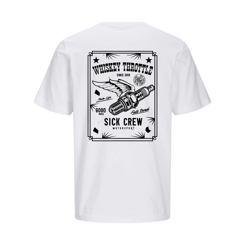 Sickcrew Motorsport – T-Shirt "WHISKEY THROTTLE"