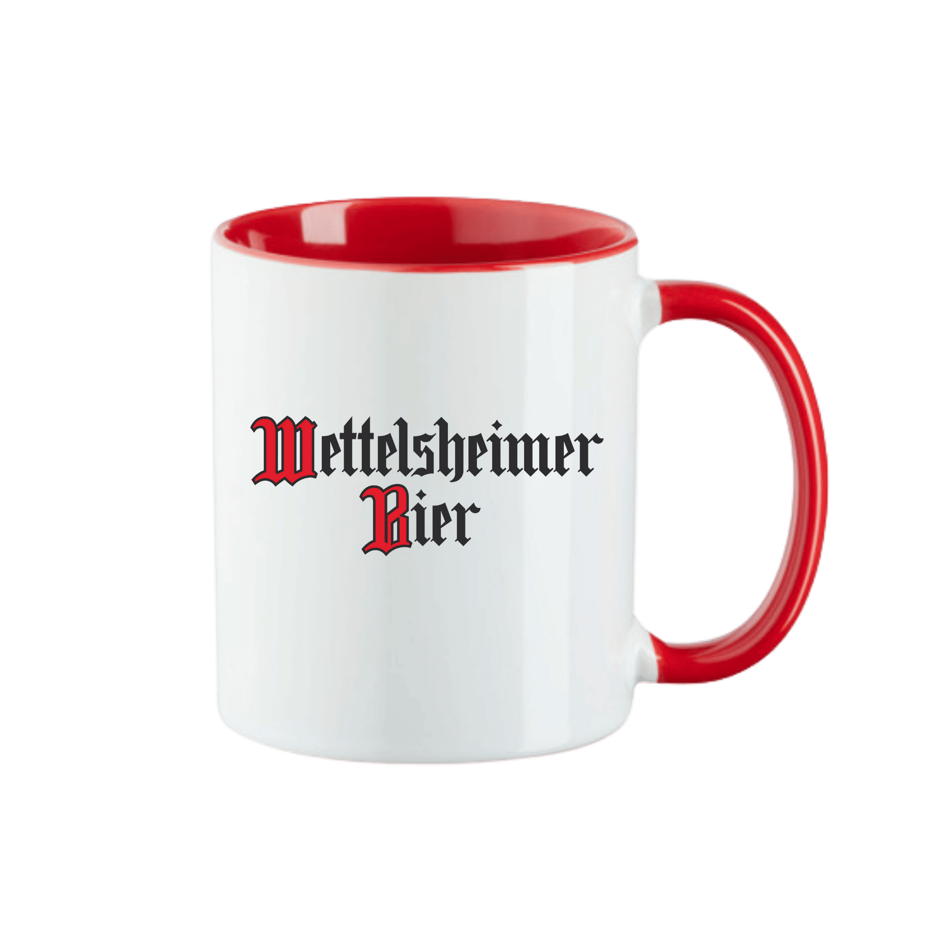 Wettelsheimer Bier – Tasse mit Schriftzug