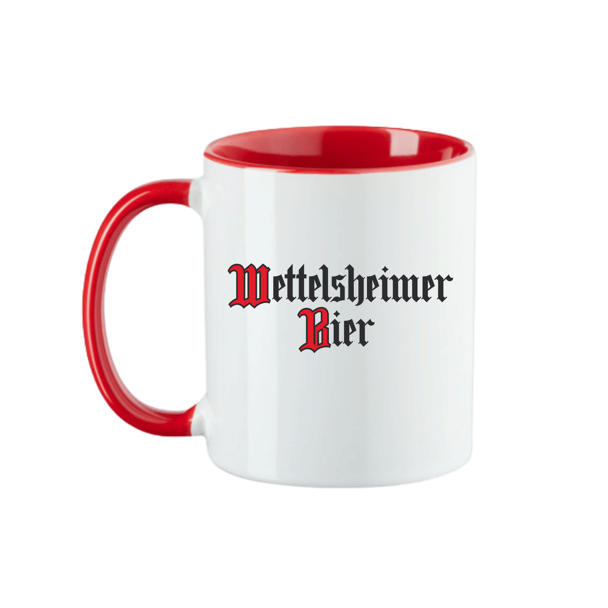 Wettelsheimer Bier – Tasse mit Schriftzug