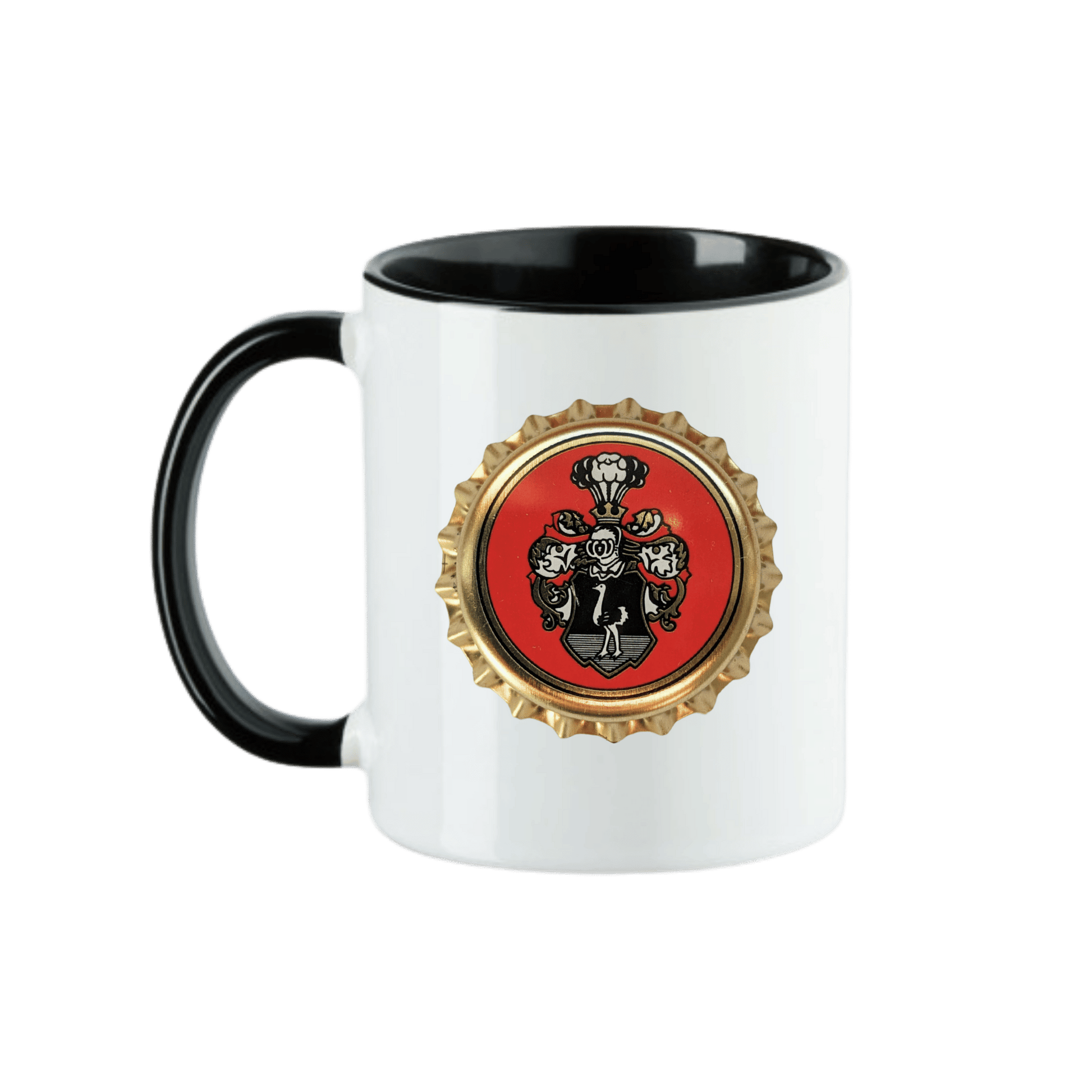 Wettelsheimer Bier – Tasse mit Kronkorken