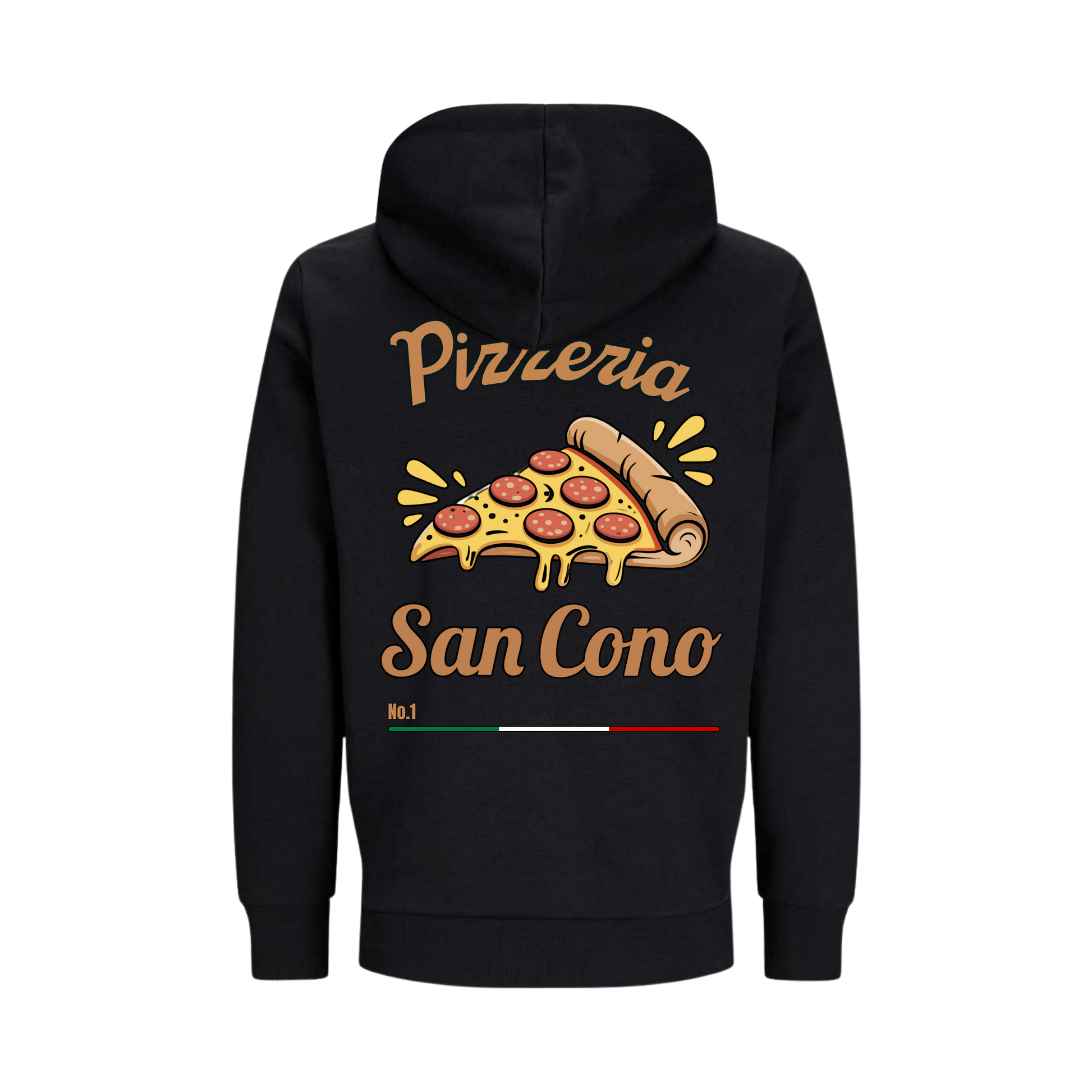 San Cono - Hoodie schwarz