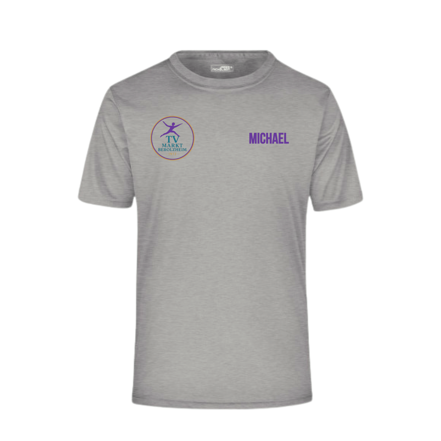 Turnverein Markt Berolzheim – Herren Sportshirt mit Vereinslogo