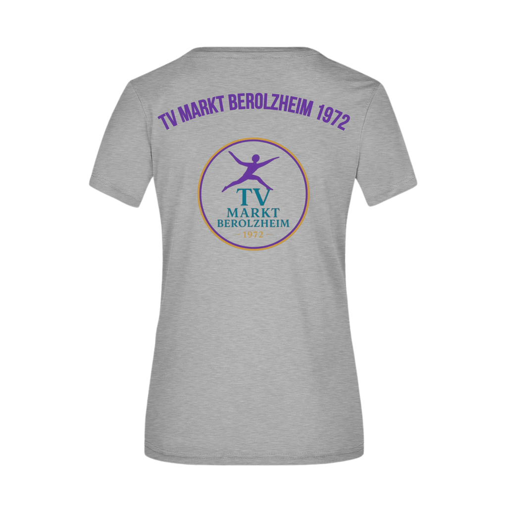 Turnverein Markt Berolzheim – Damen T-Shirt mit Vereinslogo
