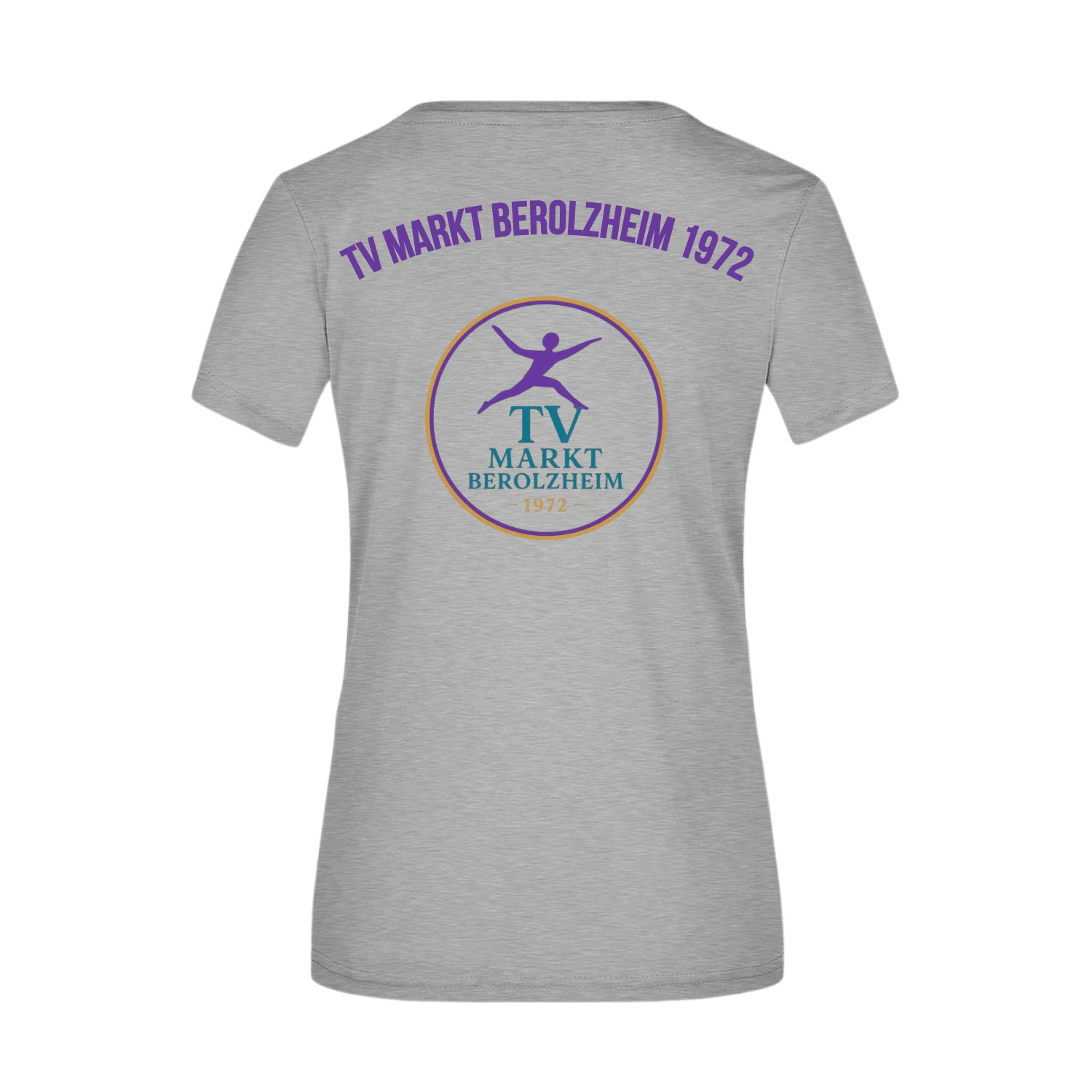 Turnverein Markt Berolzheim – Damen T-Shirt mit Vereinslogo